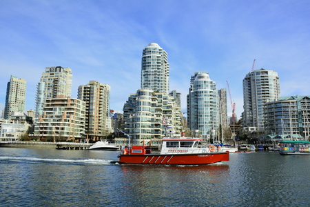 False Creek Vancouver Canadaのeditorial素材