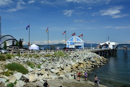 Sidney BC by the Seaのeditorial素材