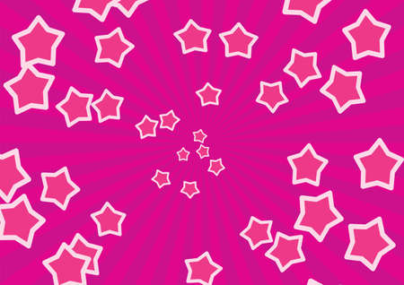 Abstract rays background. Purple palette. Vector illustration.のイラスト素材