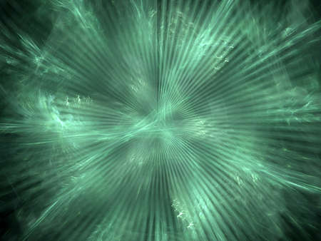 Abstract background. White - green palette. Raster fractal graphics.の写真素材