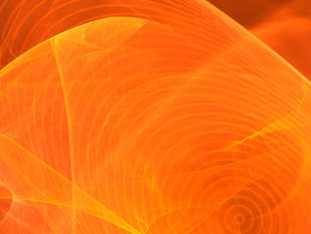 Abstract background. Orange - yellow palette. Raster fractal graphics.の写真素材