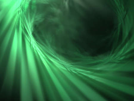 Abstract background. Black - green palette. Raster fractal graphics.の写真素材
