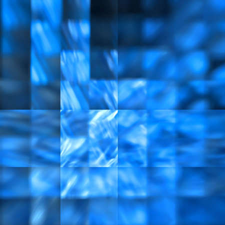 Abstract background. White - blue palette. Raster fractal graphics.の写真素材
