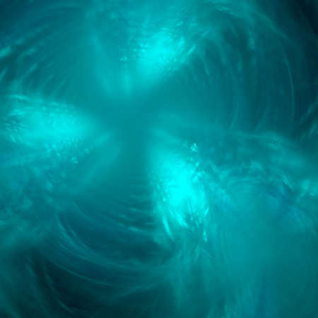 Abstract background. Black - blue palette. Raster fractal graphics.の写真素材