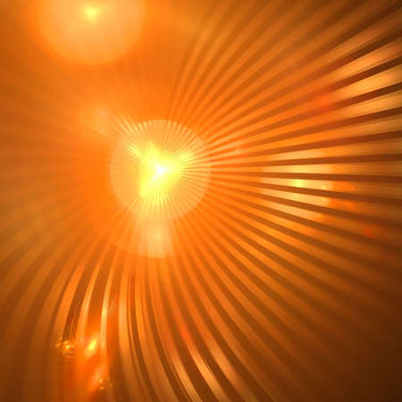 Abstract background. Orange - yellow palette. Raster fractal graphics.の写真素材