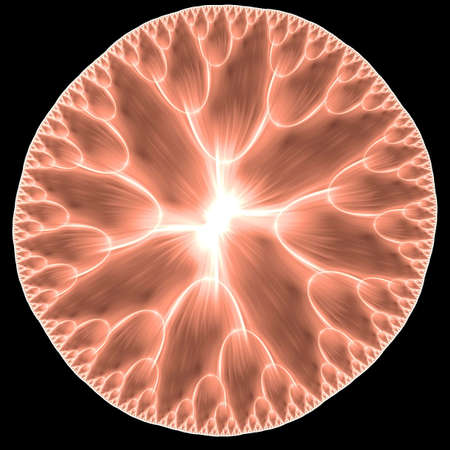 Abstract background. Pink - white palette.Pink - white - black palette. Raster fractal graphics.