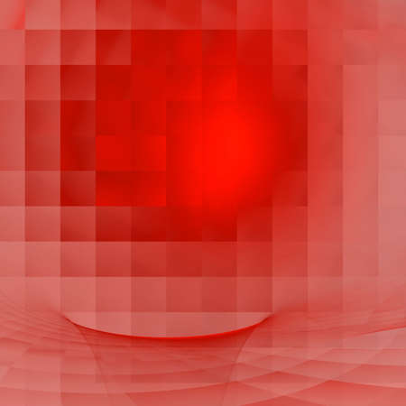 Abstract background. Red palette. Raster fractal graphics.の写真素材