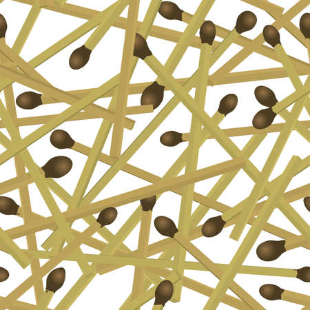 Abstract match background. Seamless. Vector illustration.のイラスト素材