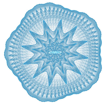 Abstract elegance background. Blue - white palette. Raster fractal graphics.の写真素材