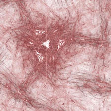 Abstract elegance background. Dark red - white palette. Raster fractal graphics.の写真素材