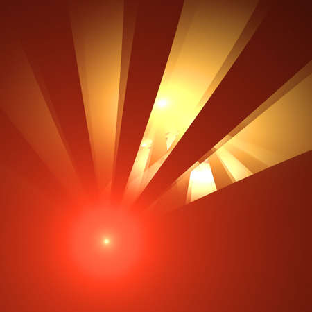 Abstract elegance background. Yellow - orange palette. Raster fractal graphics.の写真素材