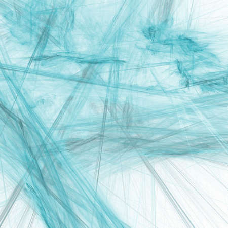 Abstract elegance background. Blue - white palette. Raster fractal graphics.の写真素材