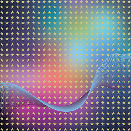 Abstract elegance background with stars. Vector illustration. Gradient mesh include.のイラスト素材