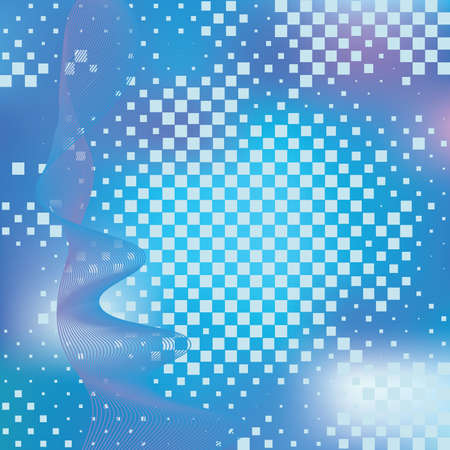 Abstract elegance background with tiles. Vector illustration. Gradient mesh include.のイラスト素材