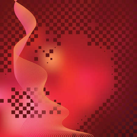 Abstract elegance background with tiles. Vector illustration. Gradient mesh include.のイラスト素材