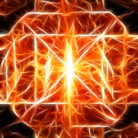 Abstract elegance background - raster fractal graphicsの写真素材