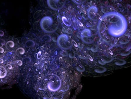 Abstract elegance background - raster fractal graphics