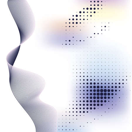 Abstract elegance background with dots. Vector illustration. Gradient mesh include.のイラスト素材