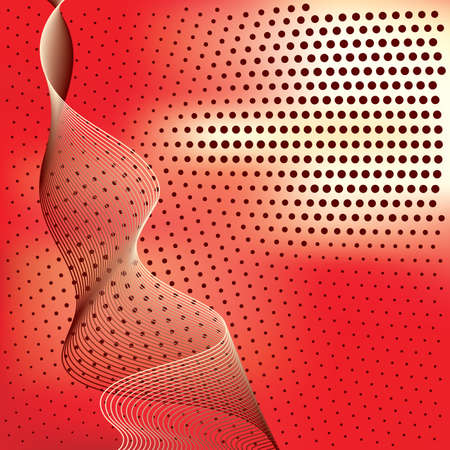 Abstract elegance background with dots.  illustration. Gradient mesh include.のイラスト素材