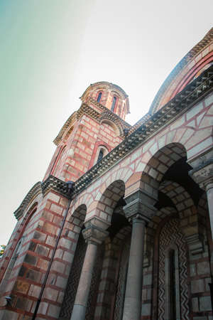 Detail in saint Marco - Marko church in Belgrade, Serbiaのeditorial素材