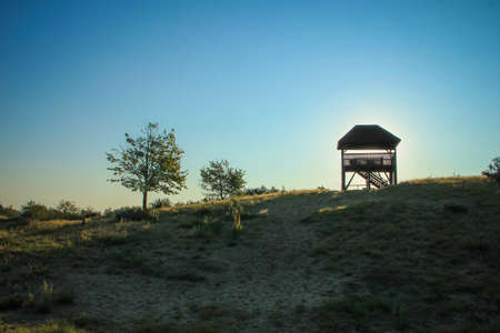 Durdevacki Peski. Croatian desert in region Podravina, Europeの写真素材