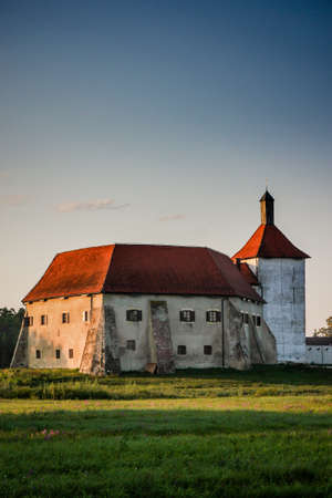 Famous medieval fort in town Durdevac, Croatia. Europeのeditorial素材