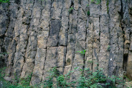 Vulcanic rocks Rupnica in Papuk Nature Geo Park, Slavonia. Croatia, Europe