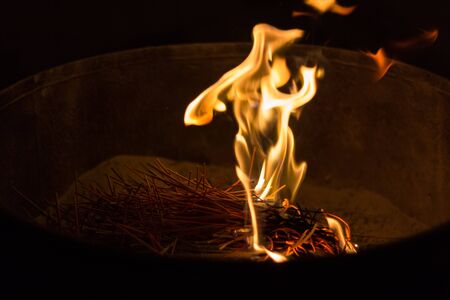 incense stick burning