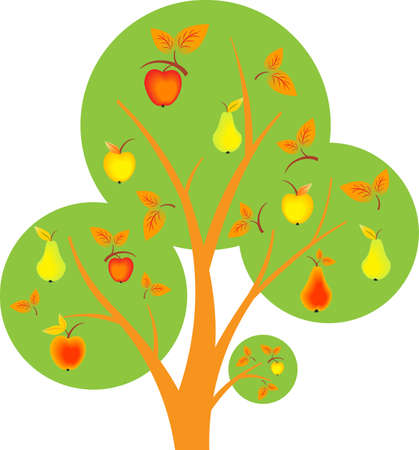 Orchard Treeのイラスト素材