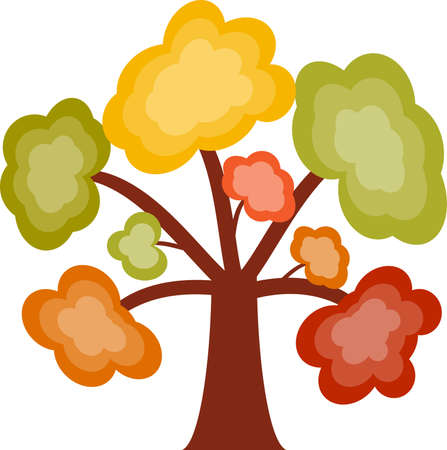 Autumn Treeのイラスト素材