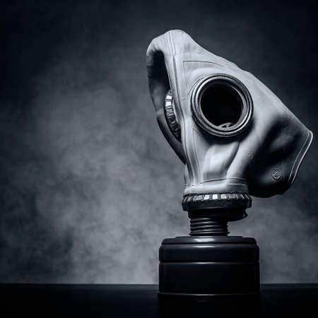 gas maskの写真素材