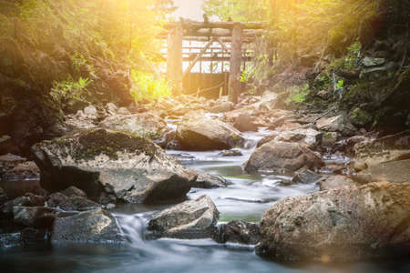 mountain riverの写真素材