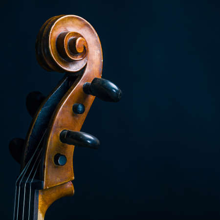 scroll Celloの写真素材