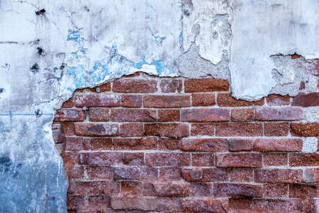 old brick wallの写真素材