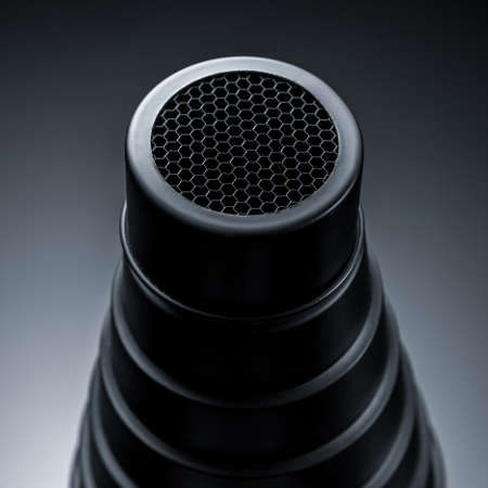 Cellular attachment to an outbreak on a grayの写真素材