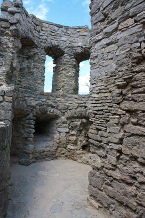 The medieval fortress in Kamenets Podolskiy, Carpathians, Ukraineのeditorial素材