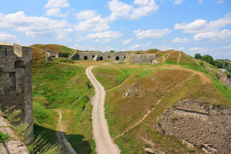 The medieval fortress in Kamenets Podolskiy, Carpathians, Ukraine