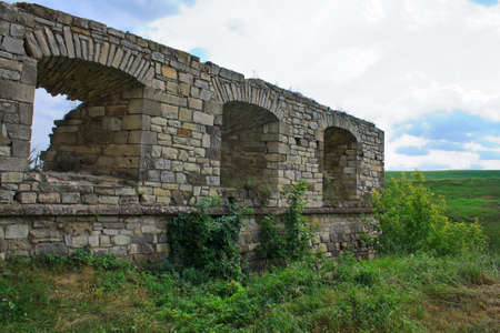 The medieval fortress in Kamenets Podolskiy, Carpathians, Ukraineのeditorial素材