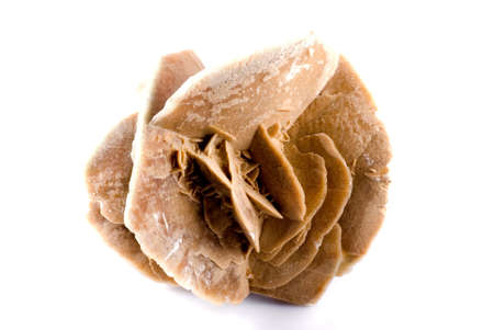 desert rose from sahara, mineral roseの写真素材