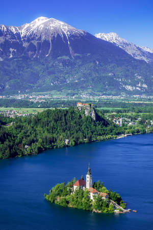 Lake, Sloveniaのeditorial素材