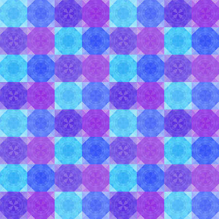Blue diamond triangles mosaic background, abstract crystal texture.