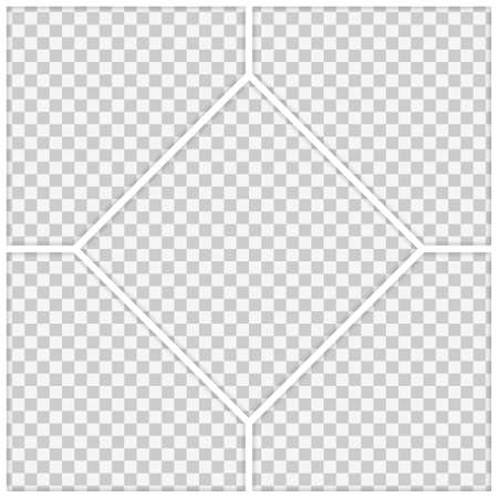 Templates collage 5 frames photos parts, picture or illustration. Board and branding presentation concept. Creative theme. Mood board. Poster mockup.のイラスト素材