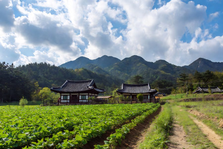 Beautiful landscape in south korea,Korea\\"\"\""の素材