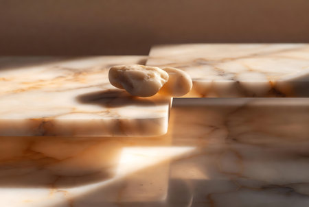 Luxury marble texture with natural pattern for background and design.の素材