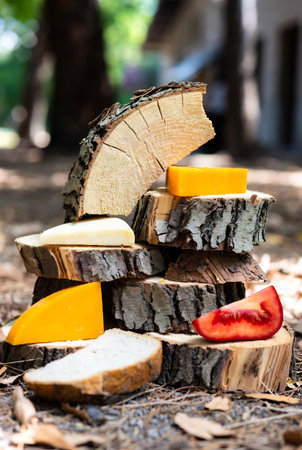 Abstract blue background with concentric circles. 3d rendering, 3d illustration.の素材