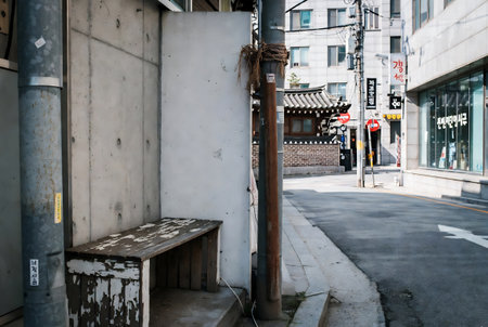 Street view of Kamakura, Japanの素材