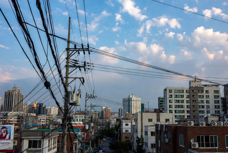 Street view of Hong Kong.の素材