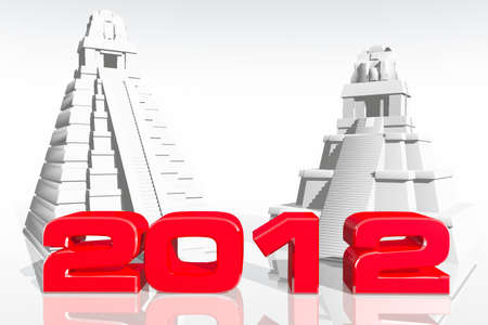 2012 Maya Prediction Concept 3D render 