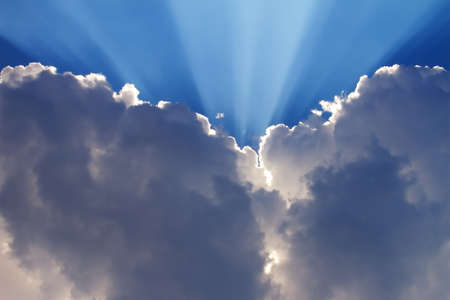 Clouds with Godrays