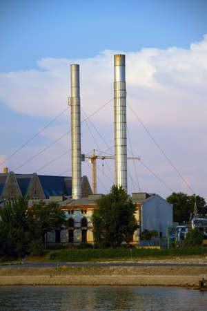 Suburban Industrial Scene